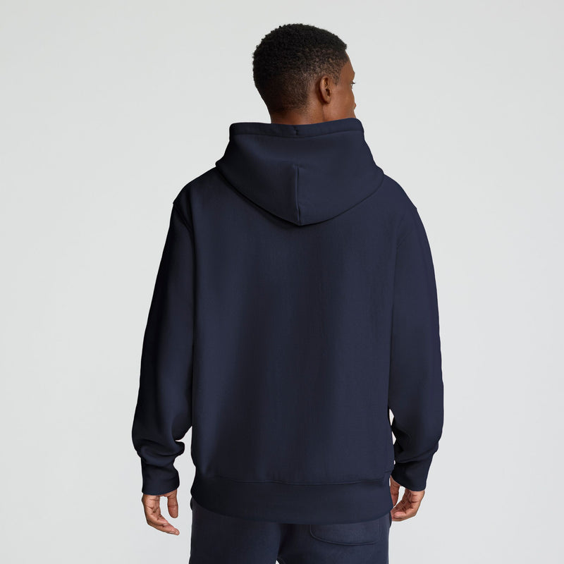 Reverse Weave Hoodie, C Logo