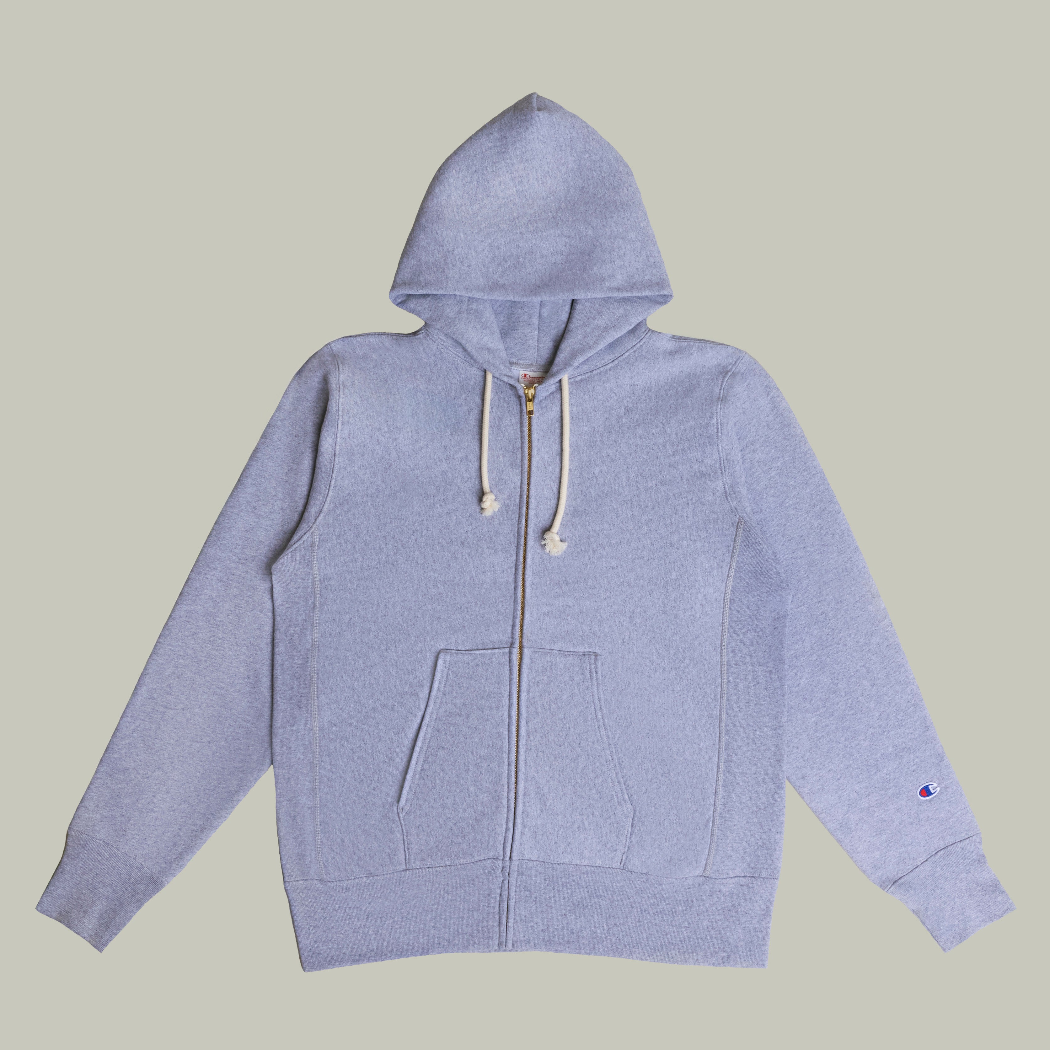 USA Reverse Weave® Zip Hooded Sweatshirt