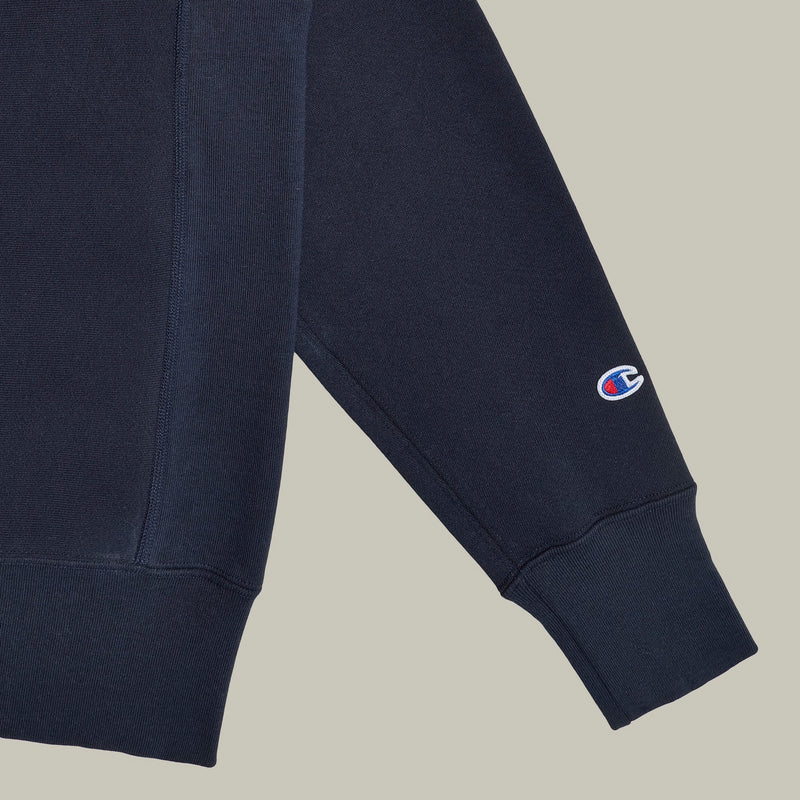 Champion USA Reverse Weave® Zip Hooded Sweatshirt in Athletic Navy