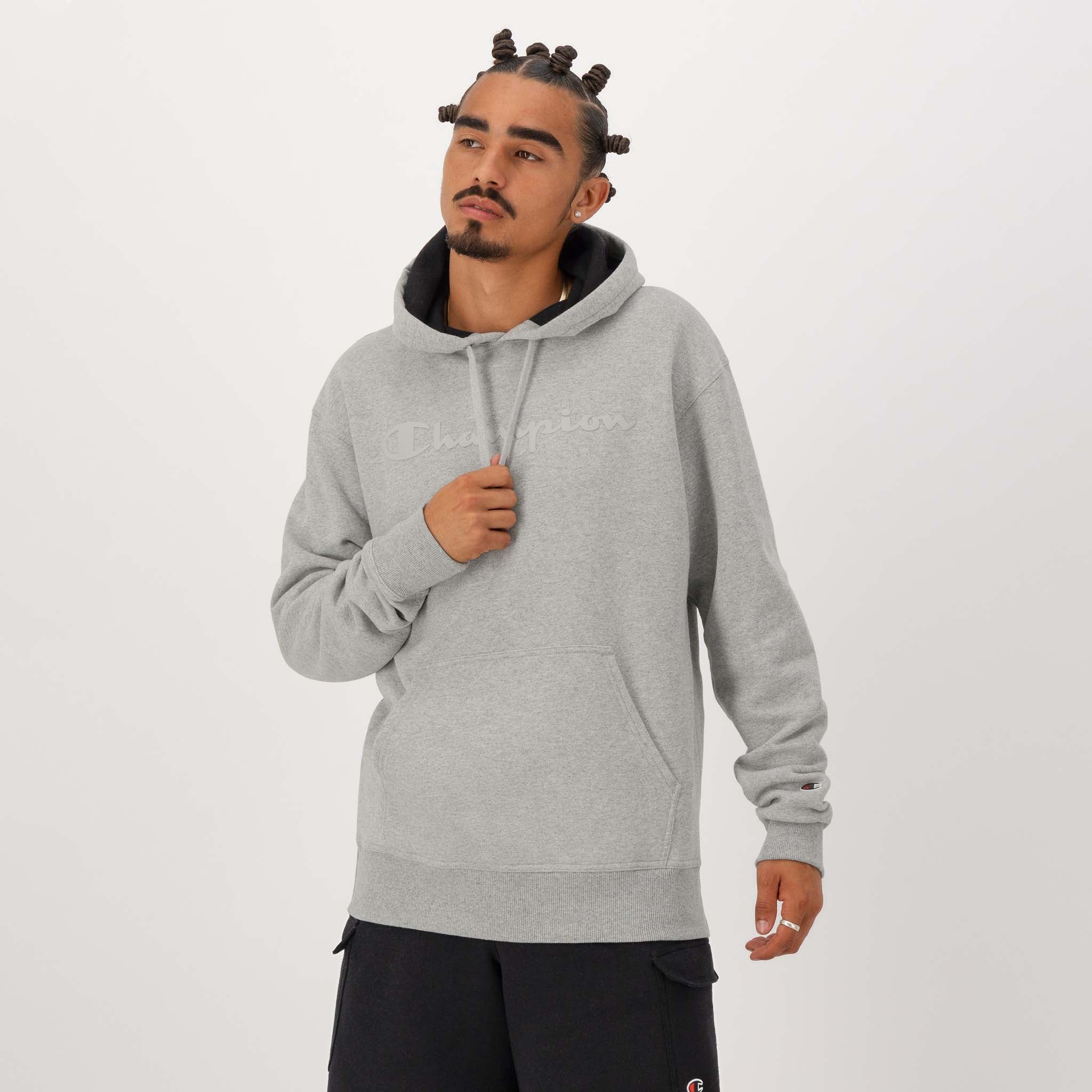 Powerblend Hoodie, Tonal Script Logo Champion - Main Image