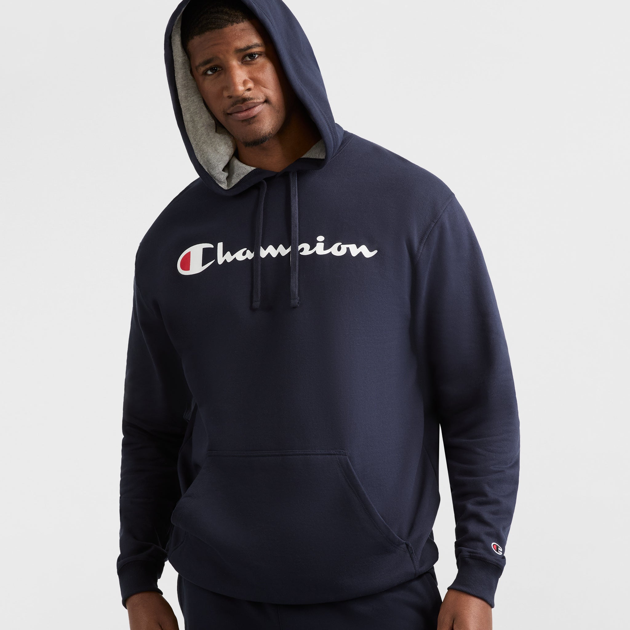 Powerblend Hoodie, Script Logo Big Tall