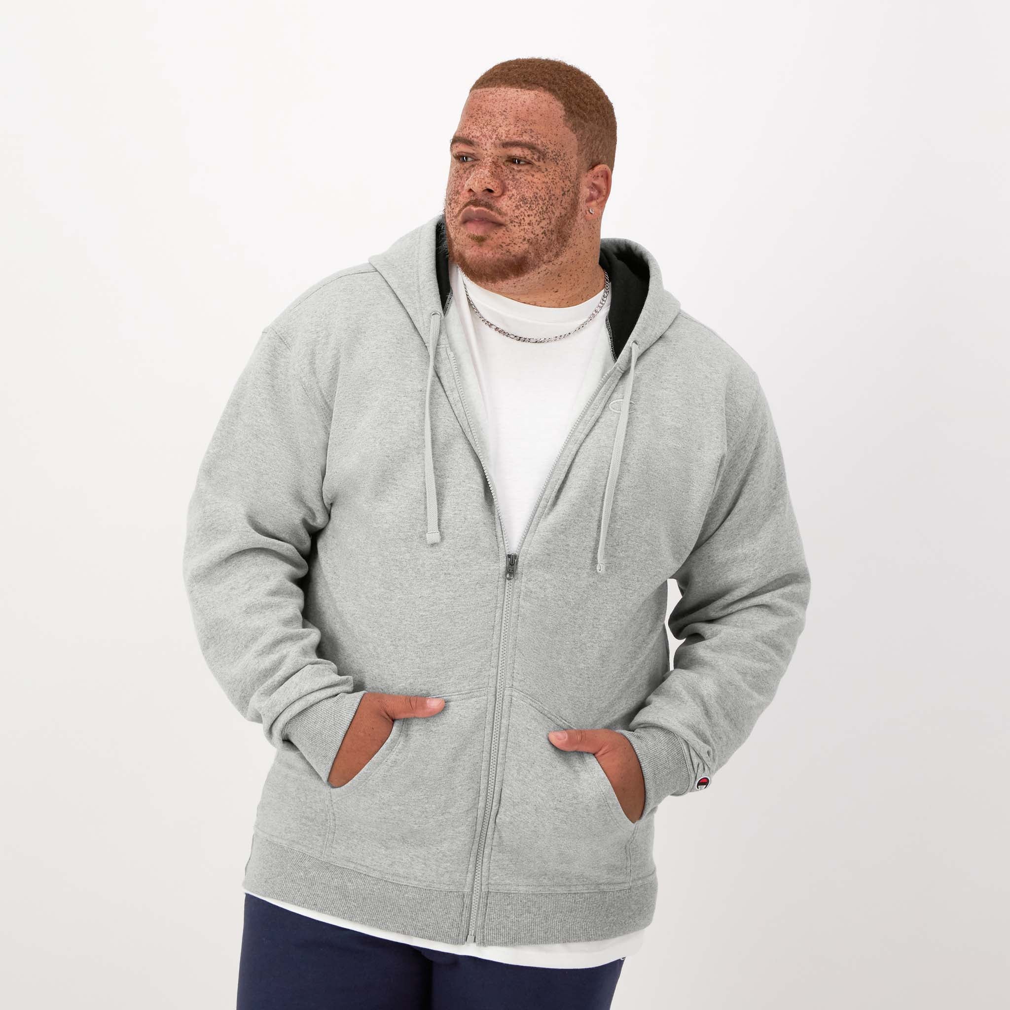 Powerblend Full-Zip Hoodie, C Logo Big Tall