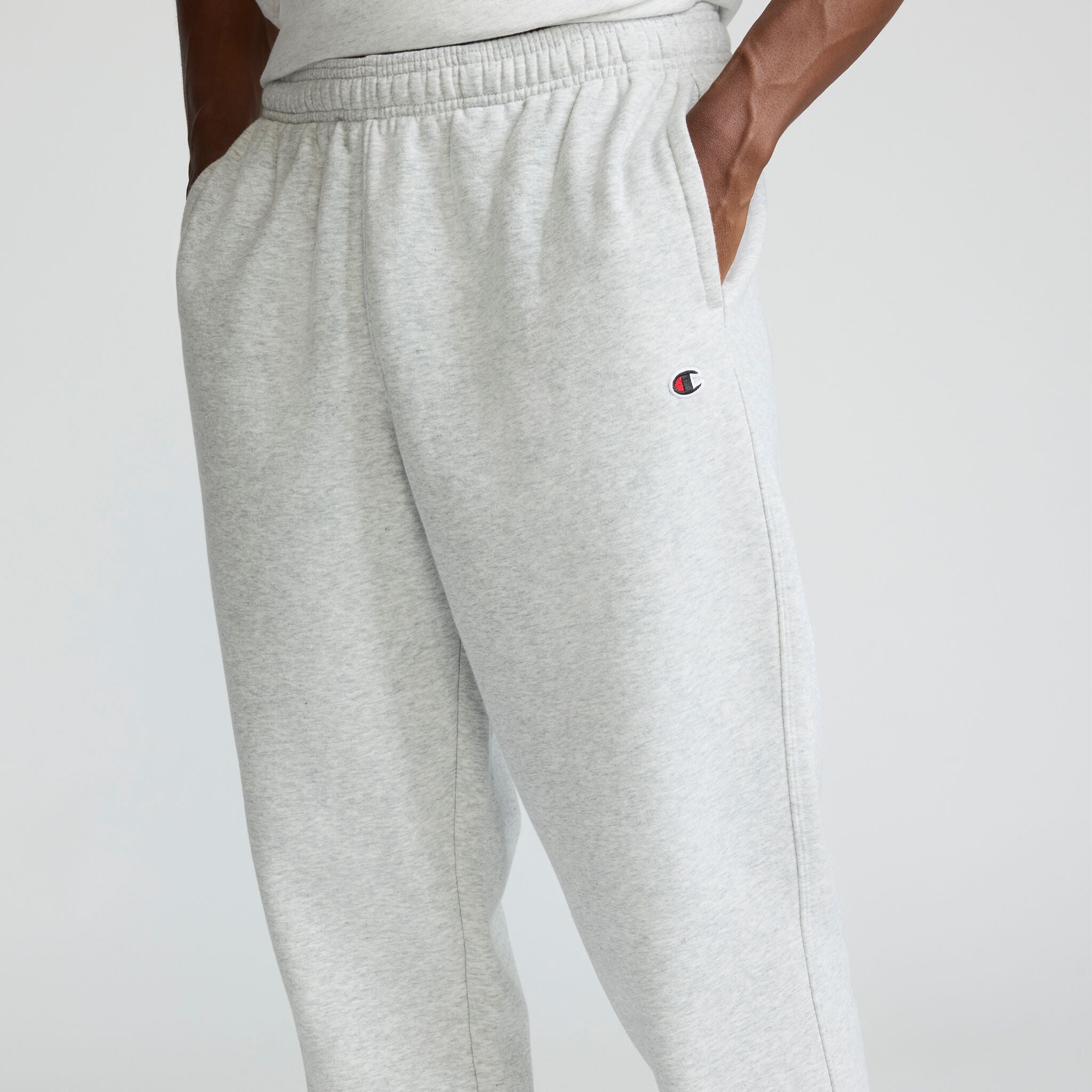 Powerblend Sweatpants, Cinched Bottom, C Logo – Champion
