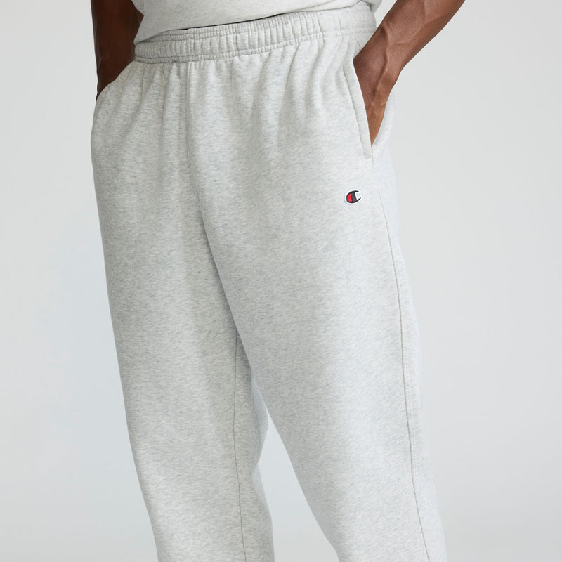 Powerblend Sweatpants, Relaxed Hem, C Logo