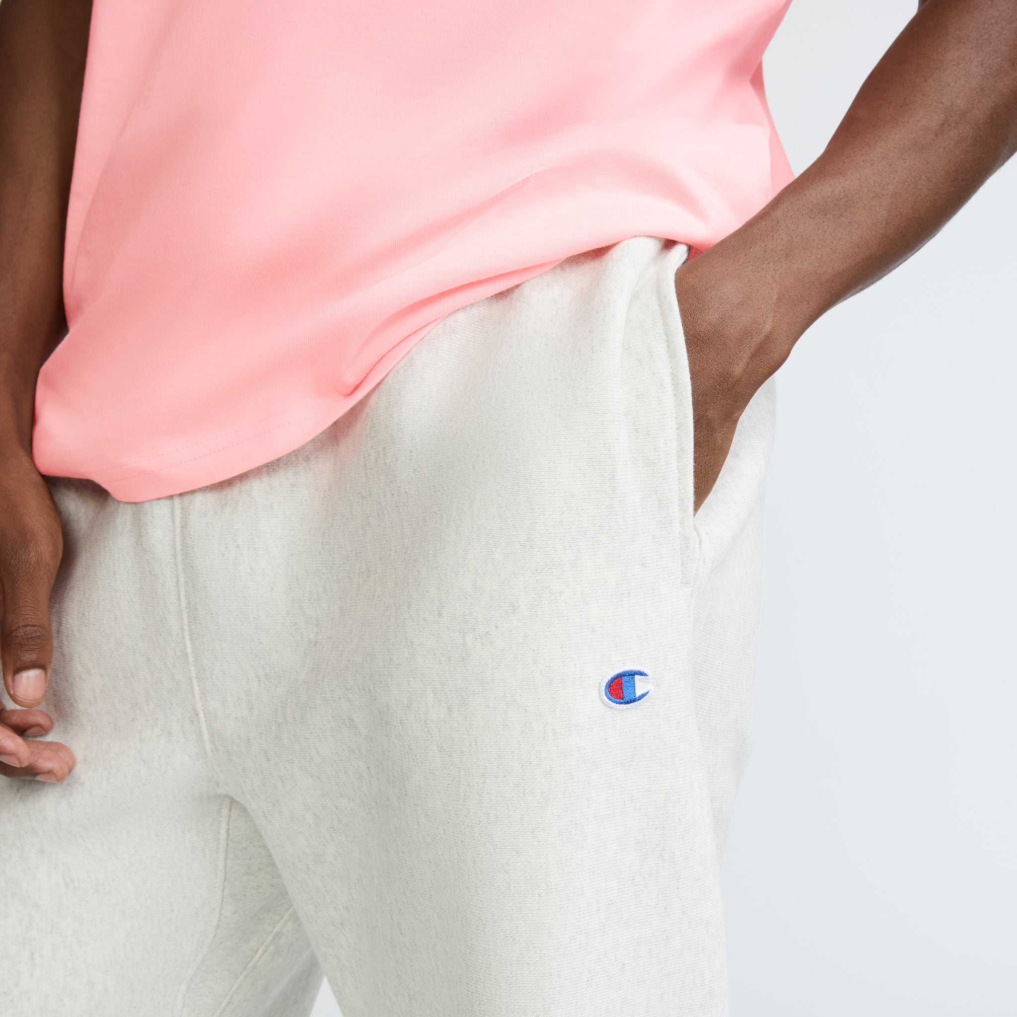 Reverse Weave Small Logo Cinched Sweatpants – Champion