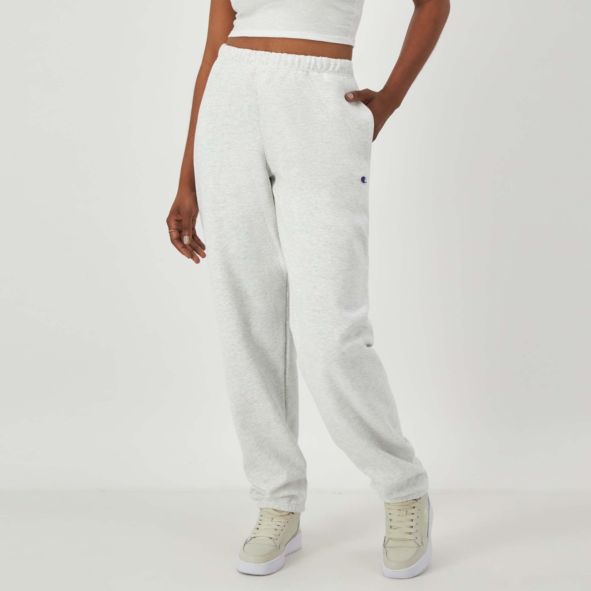 Joggers Sweatpants Womens White Champion Sweatpants Top Champion