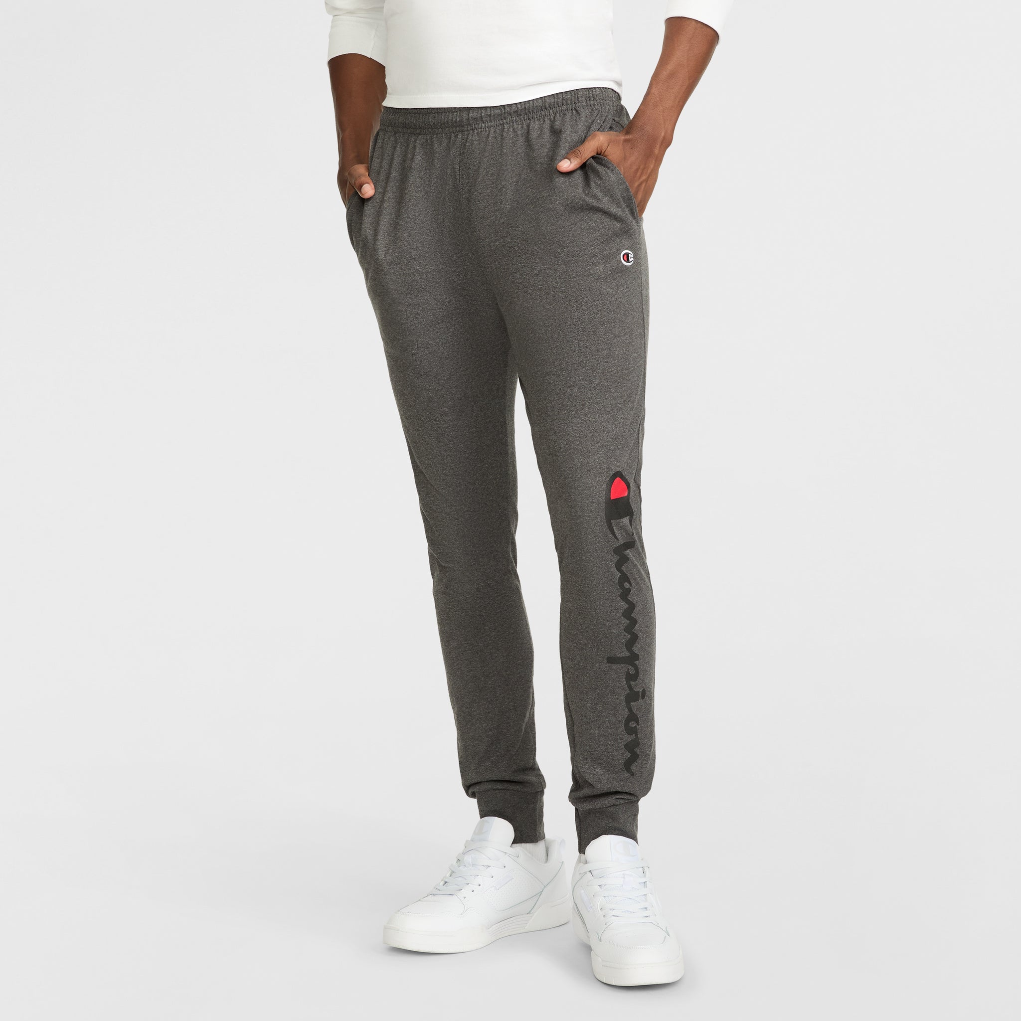 Lightweight Lounge Joggers, Script Logo1