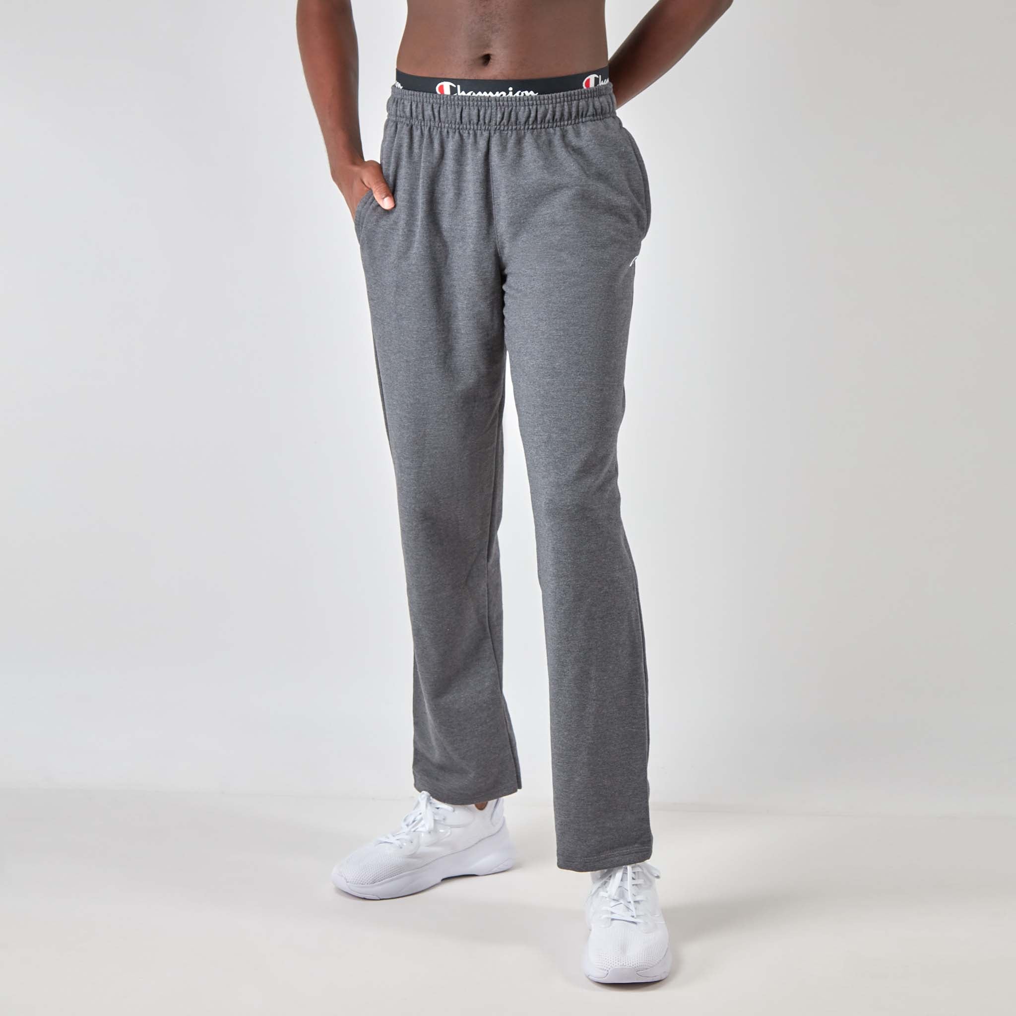 Powerblend Sweatpants, Open Hem, C Logo1