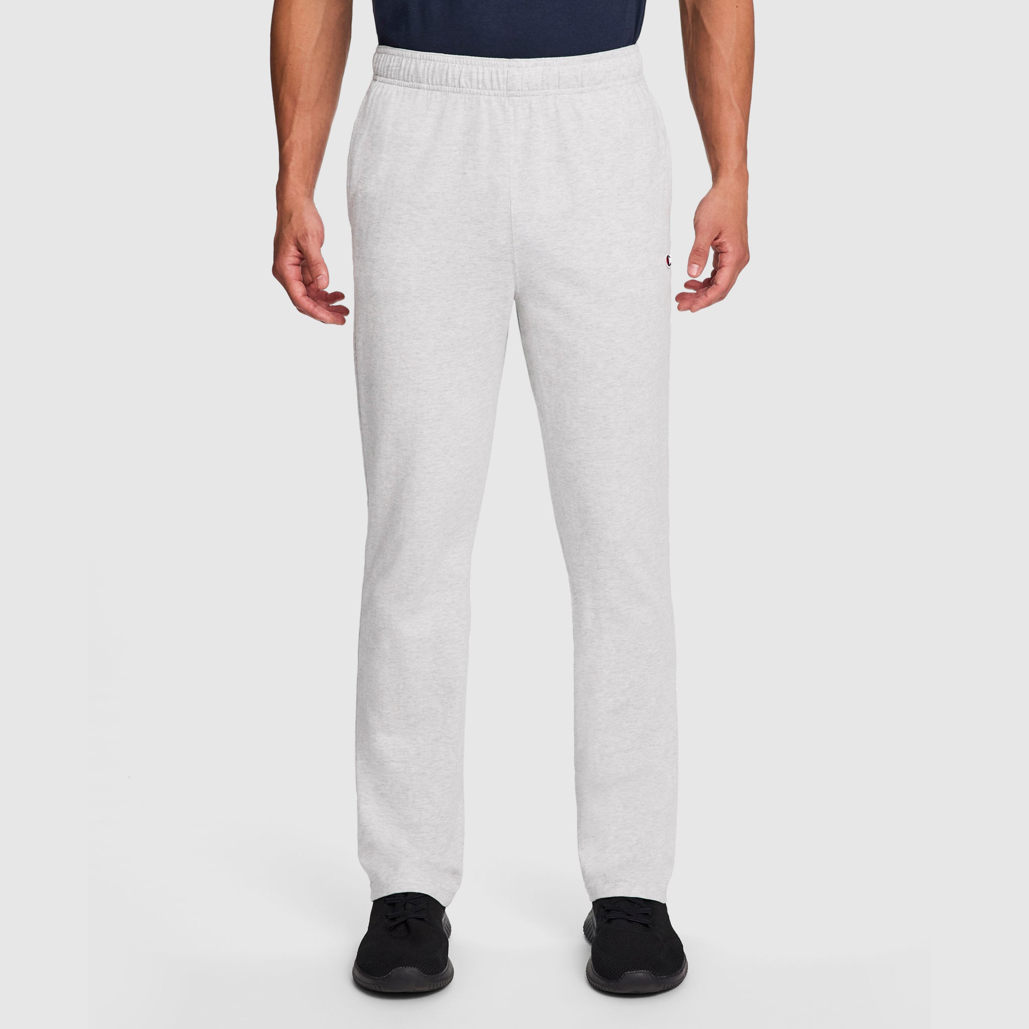 Lightweight Lounge Pants, Open Hem, C Logo – Champion