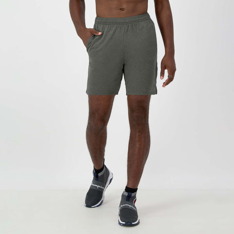 Champion 7" Moisture Wicking, Sport Shorts in Granite Heather