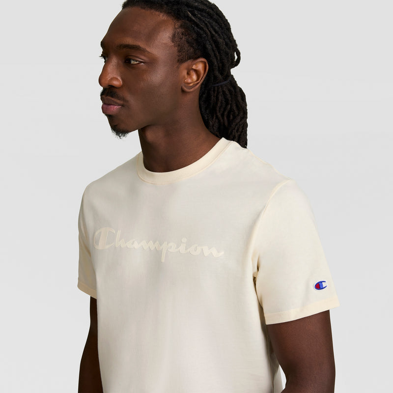Classic Graphic T-Shirt, Tonal Script Logo
