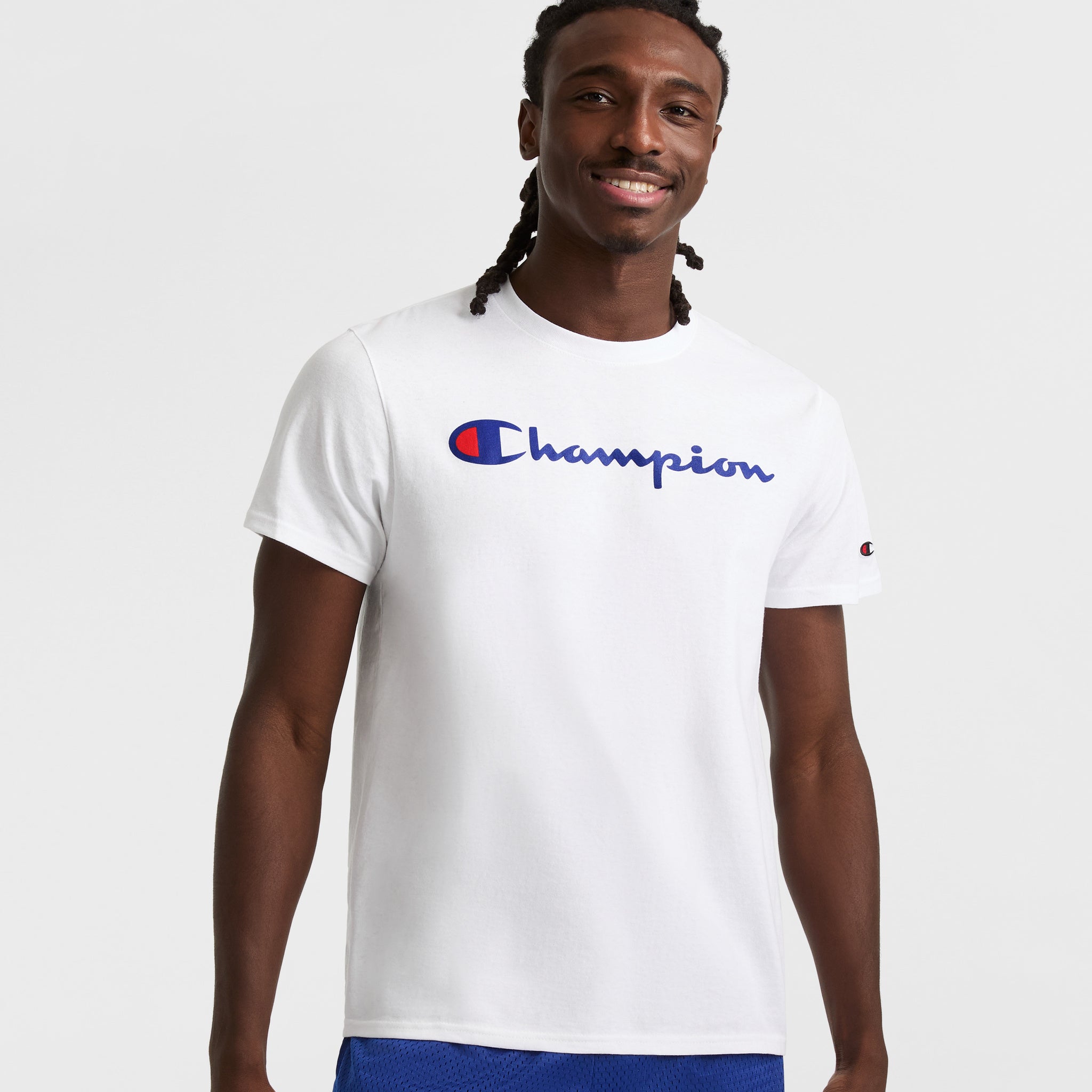Classic Graphic T-Shirt, Script Logo - Main Image