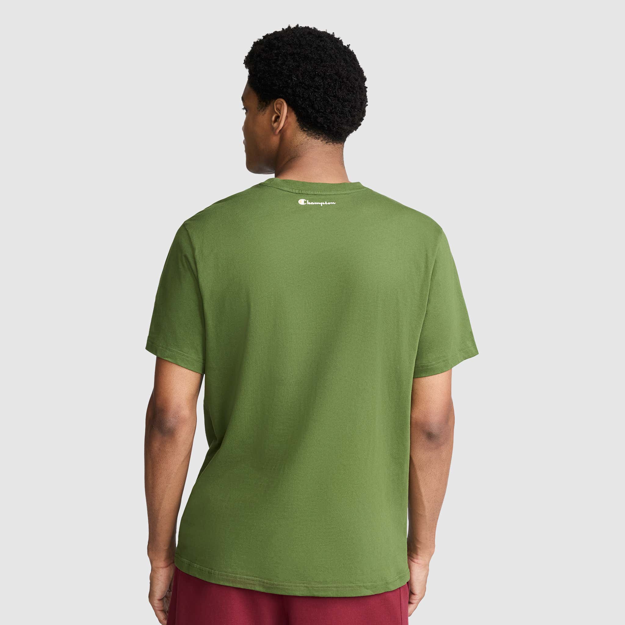 Classic Graphic T-Shirt, Script Logo – Champion