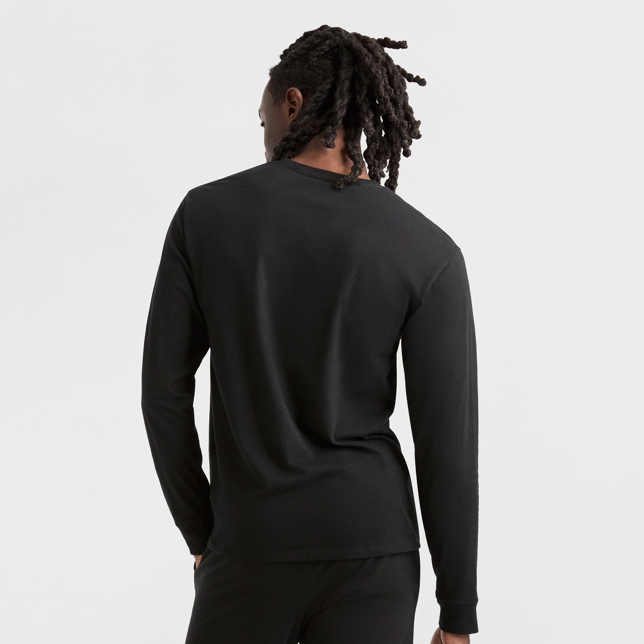 Classic Long Sleeve T-Shirt, Embroidered C Logo - Champion