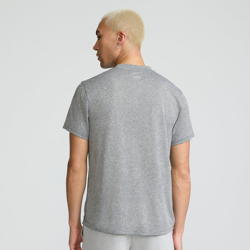 Champion Novelty Sport T-Shirt in Nickel Grey Heather