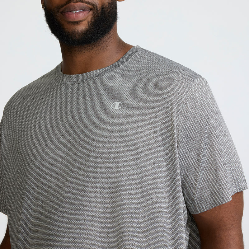 Champion Novelty Sport T-Shirt - Big & Tall in Nickel Grey Heather