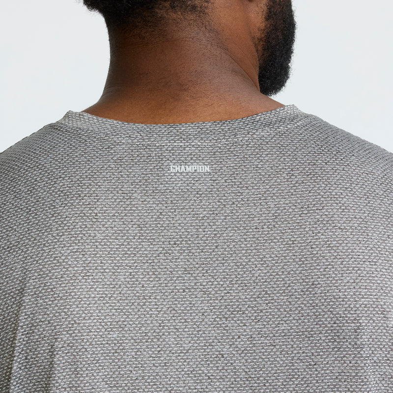 Champion Novelty Sport T-Shirt - Big & Tall in Nickel Grey Heather