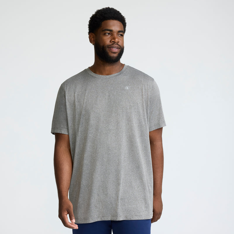 Champion Novelty Sport T-Shirt - Big & Tall in Nickel Grey Heather