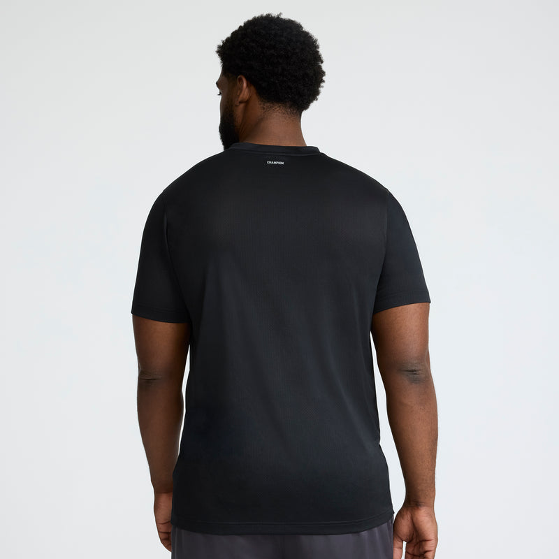 Champion Novelty Sport T-Shirt - Big & Tall in Black
