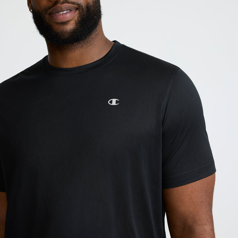 Champion Novelty Sport T-Shirt - Big & Tall in Black