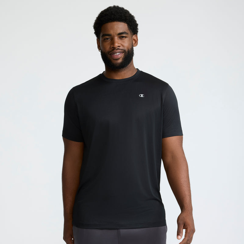 Champion Novelty Sport T-Shirt - Big & Tall in Black
