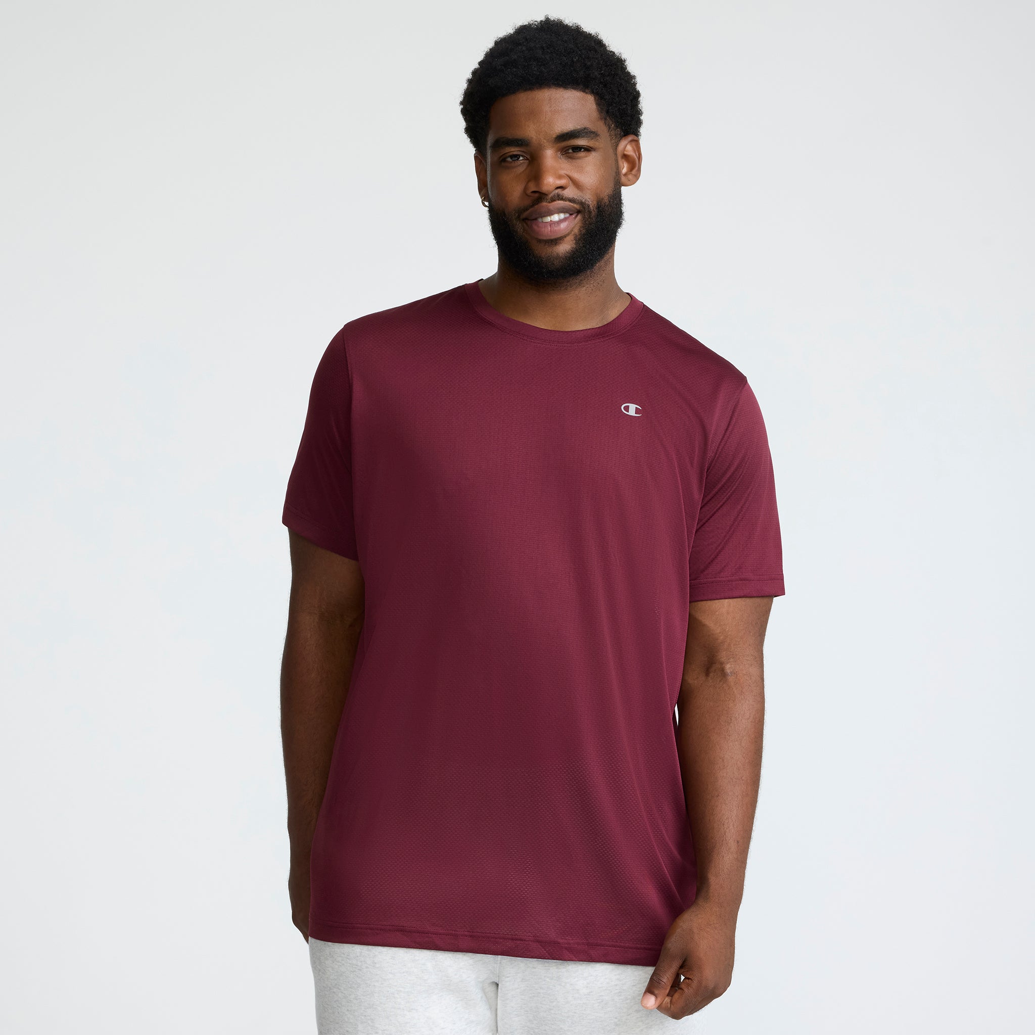 Champion Novelty Sport T-Shirt - Big & Tall in Windsor Wine