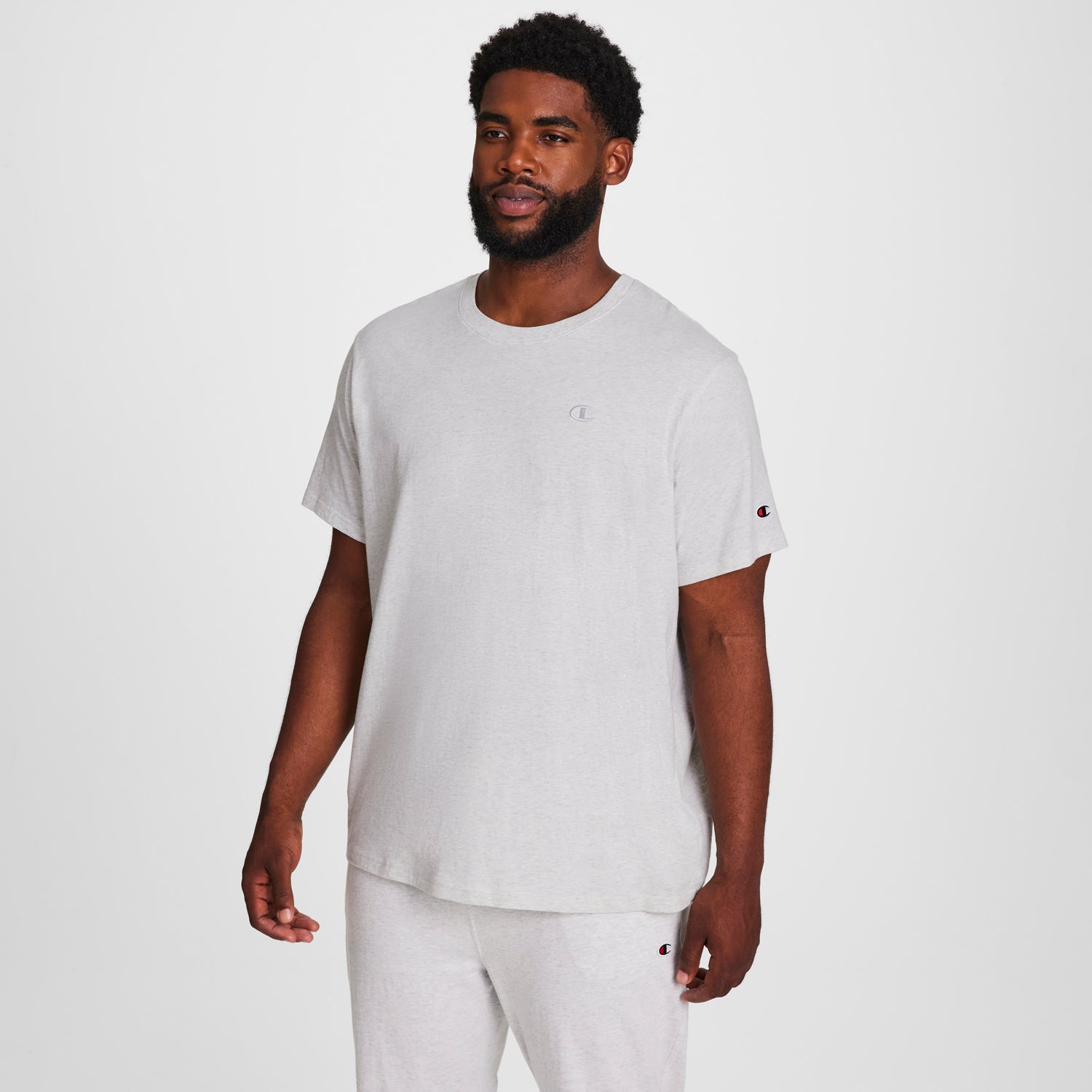 Lサイズ / CHAMPION / HEAVY WEIGHT T-SHIRT Classic T-Shirt, C Logo - Big & Tall – Champion