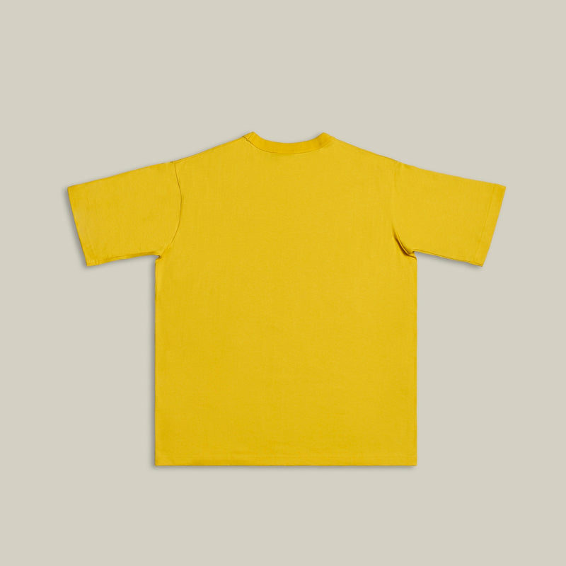 Champion USA Short Sleeve T-Shirt in Yellow Shimmer
