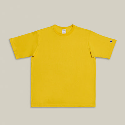 Champion USA Short Sleeve T-Shirt in Yellow Shimmer