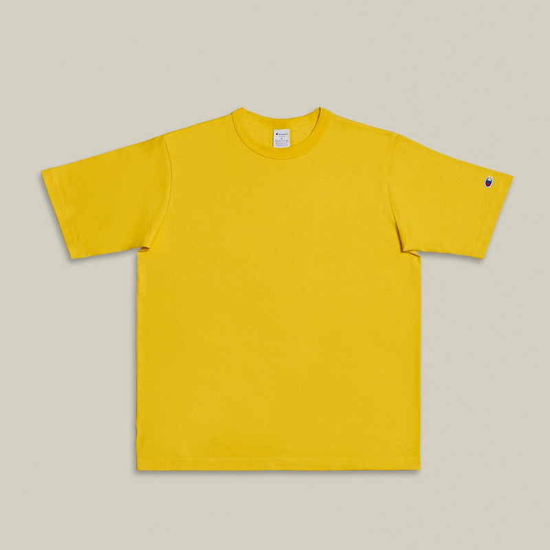 Champion USA Short Sleeve T-Shirt in Yellow Shimmer