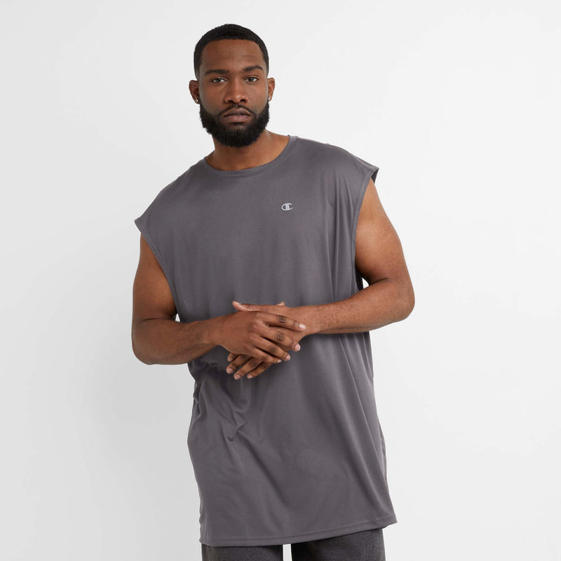 Muscle Tank, Moisture Wicking, C Logo - Big & Tall