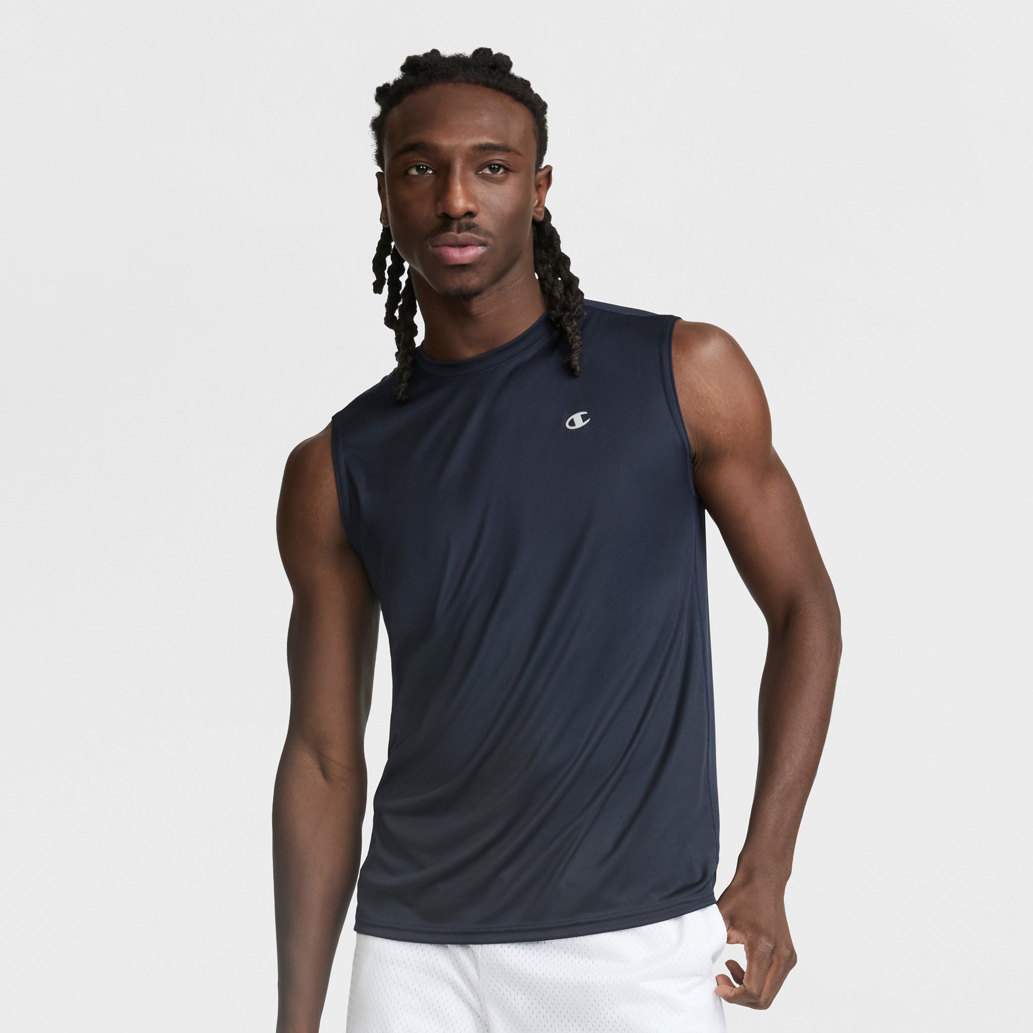 Sport Muscle Tank, Reflective C Logo – Champion