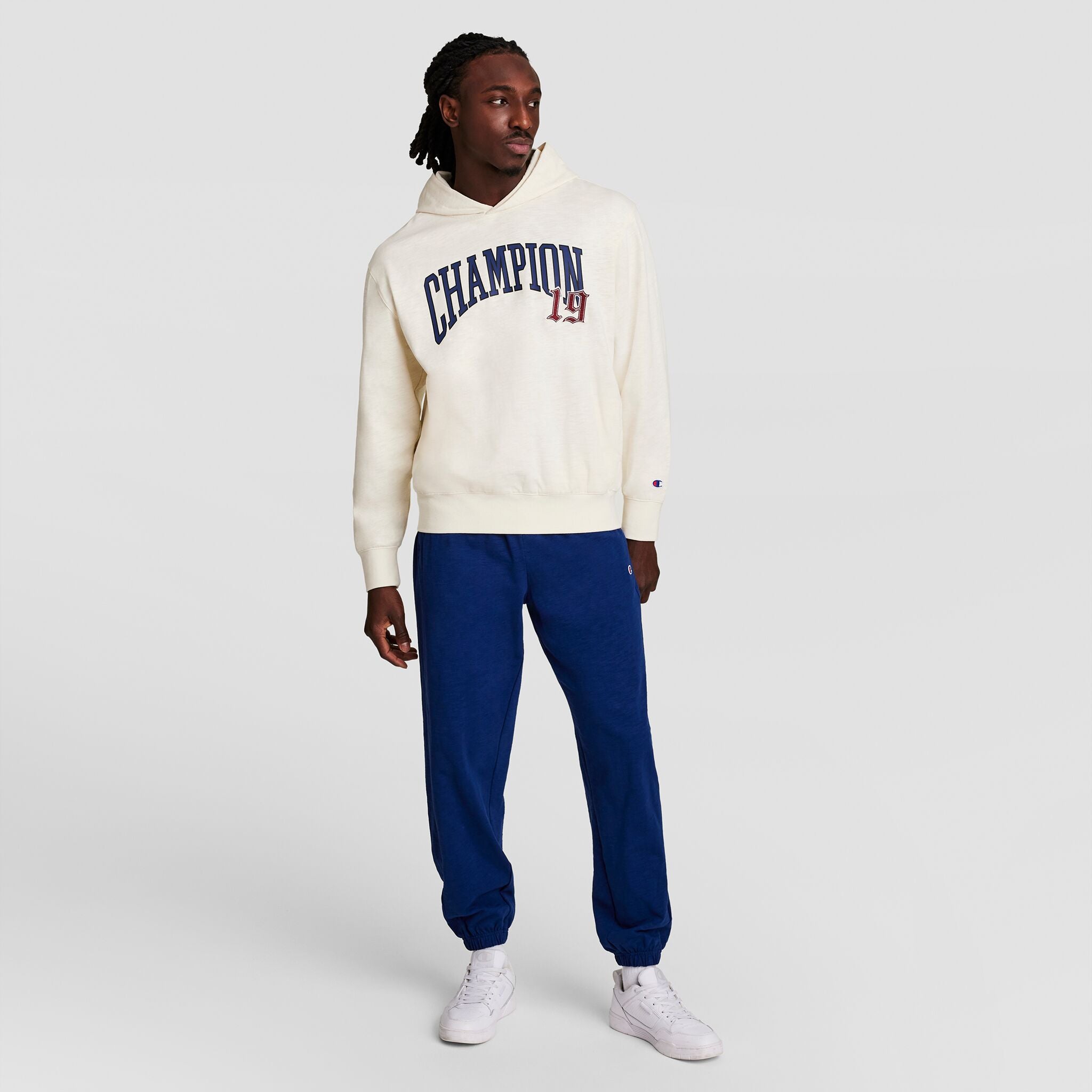 Mame×KIYONAGA&CO. Vintage champion sweat Vintage Champion Authentic Athletic Apparel Gray Embroidered Logo