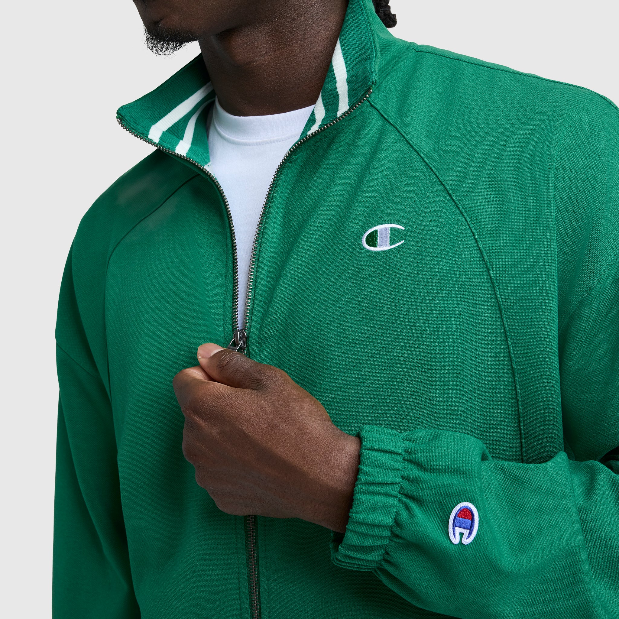 Gameday Full Zip Mock Neck, C Logo – Champion