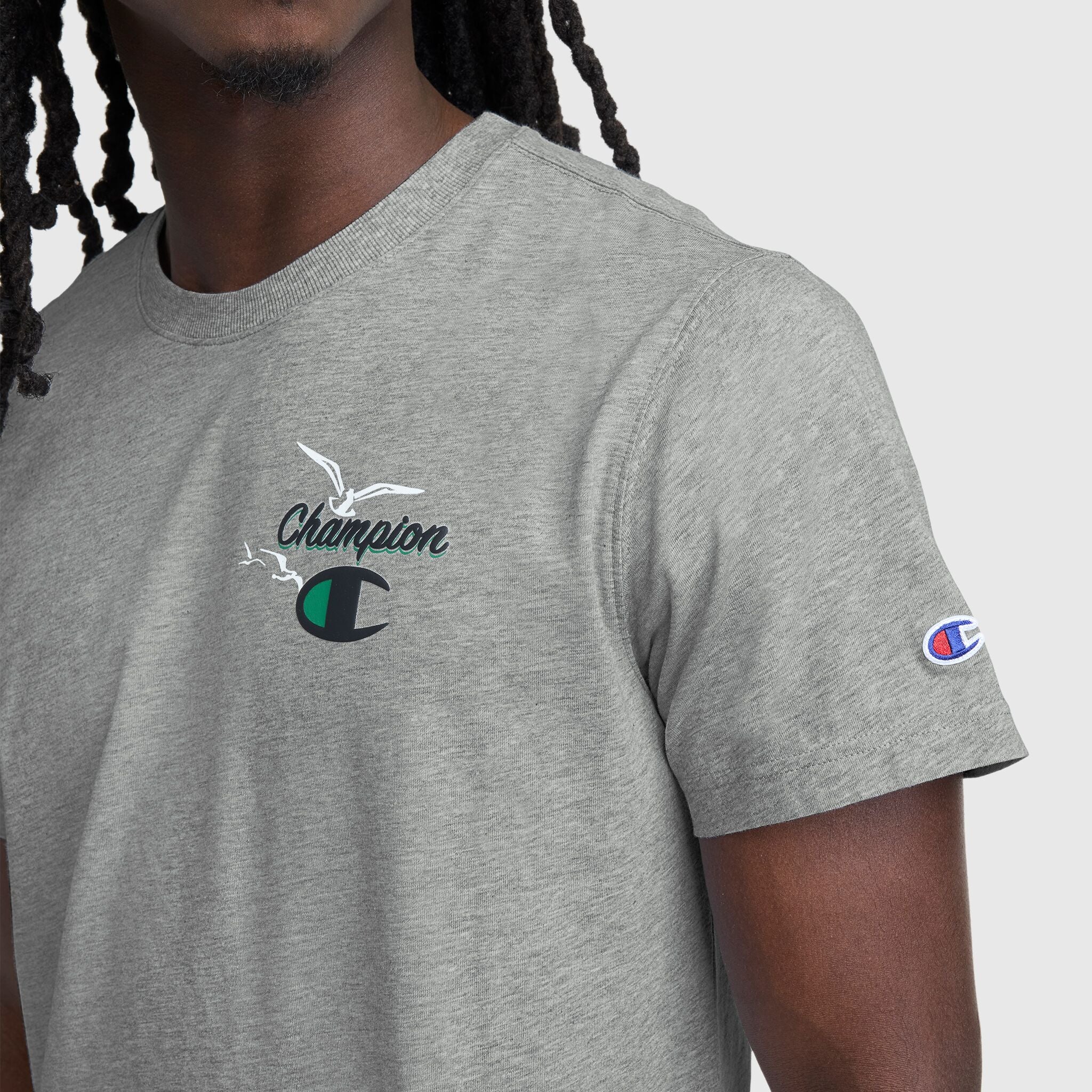 Sunsetters Graphic T-Shirt, C Logo – Champion