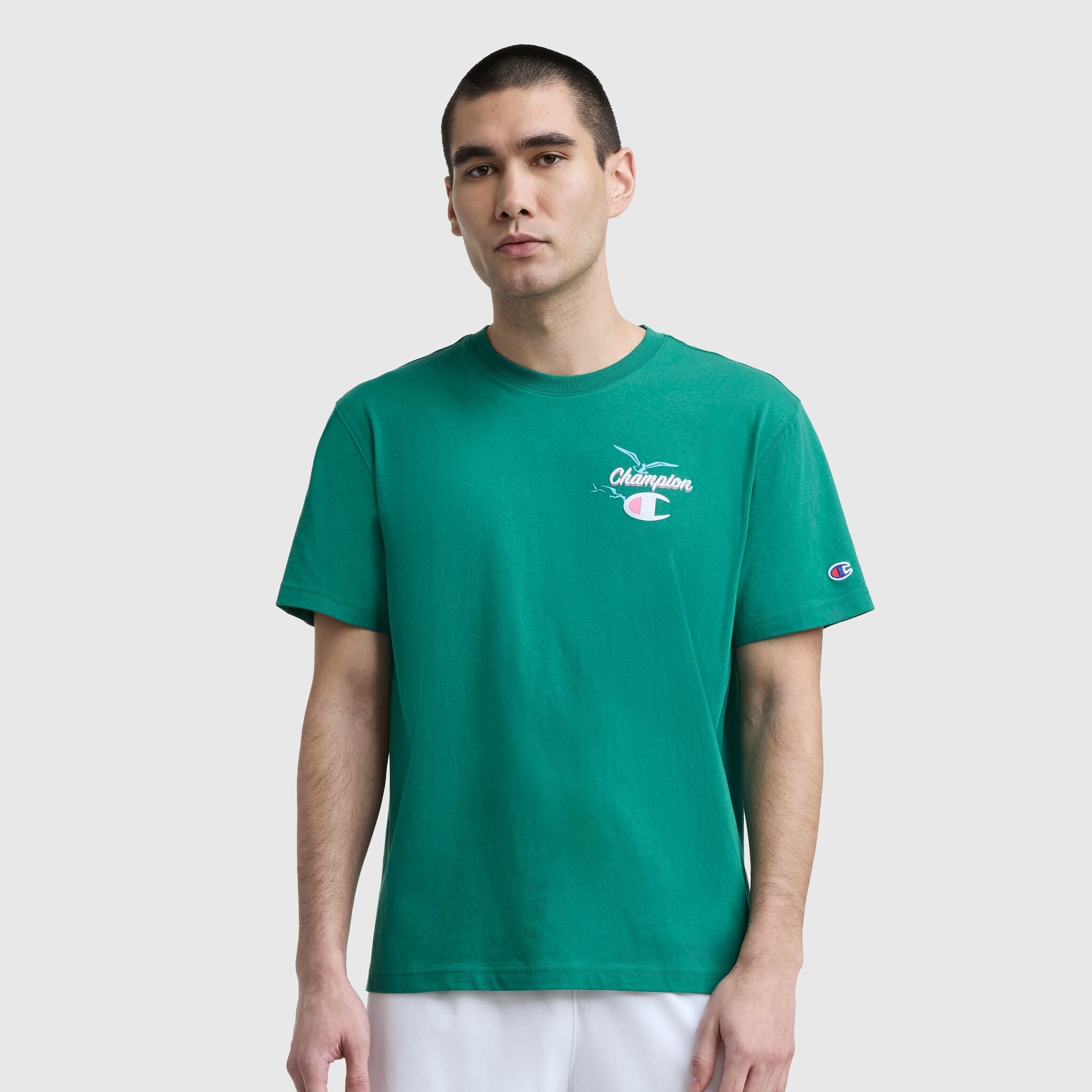 Sunsetters Graphic T-Shirt, C Logo – Champion