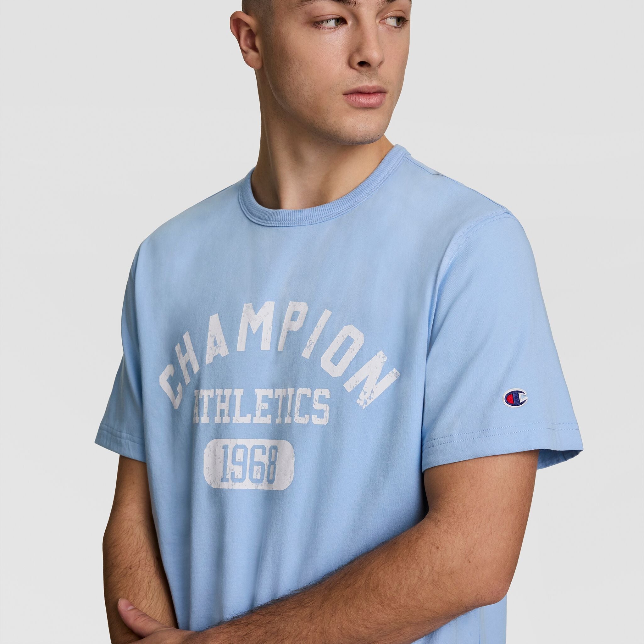 Gridiron Reversible T-Shirt, C Logo – Champion