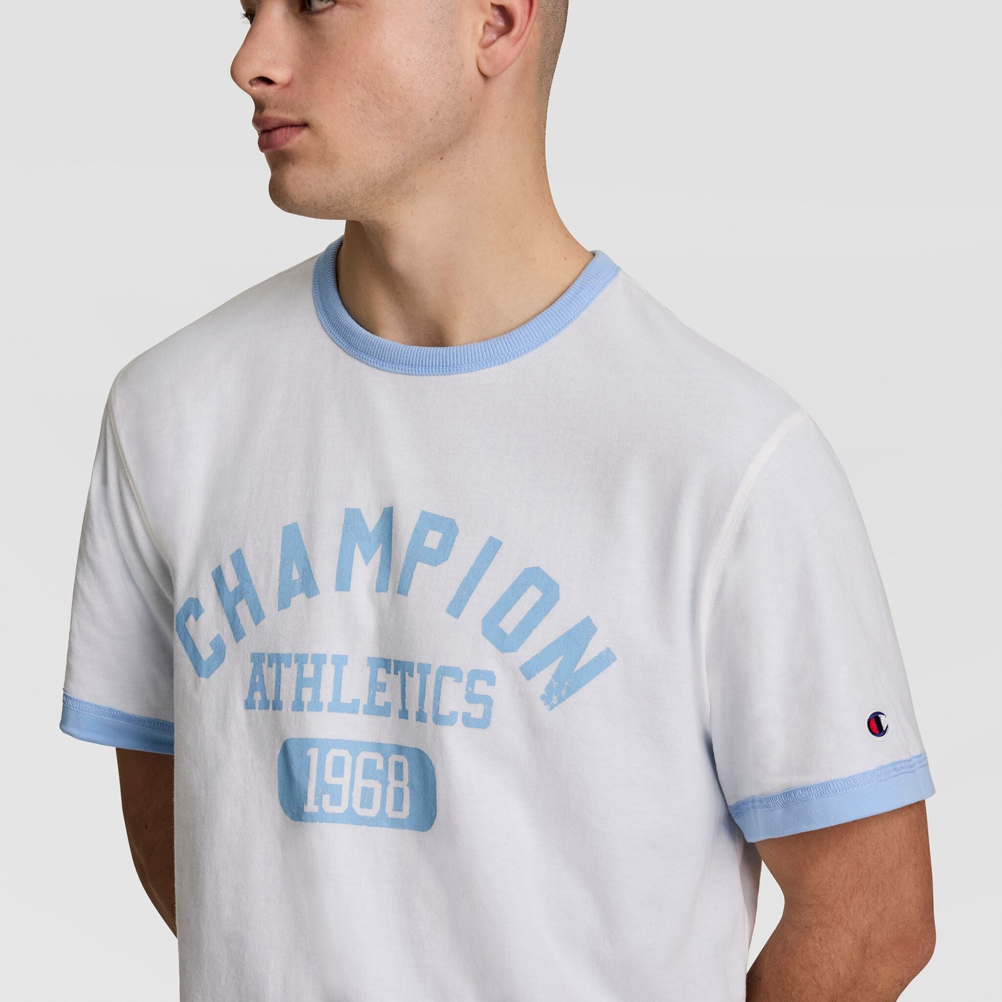 Gridiron Reversible T-Shirt, C Logo – Champion