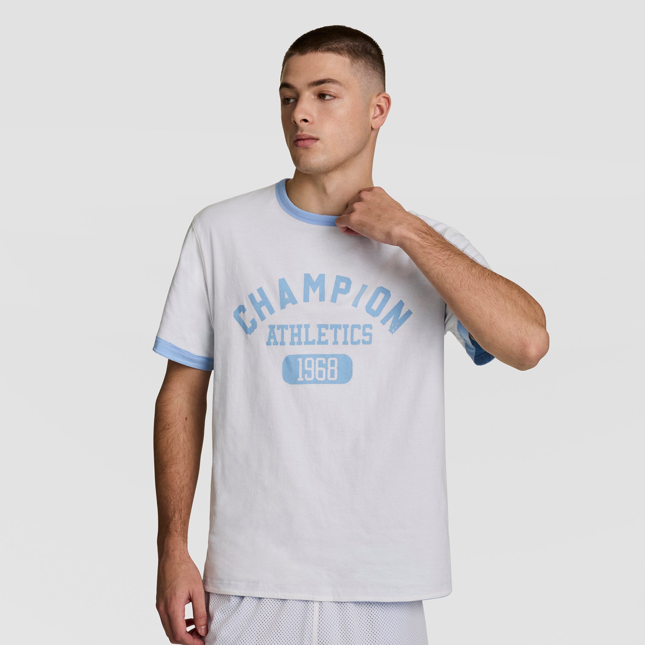 Gridiron Reversible T-Shirt, C Logo – Champion