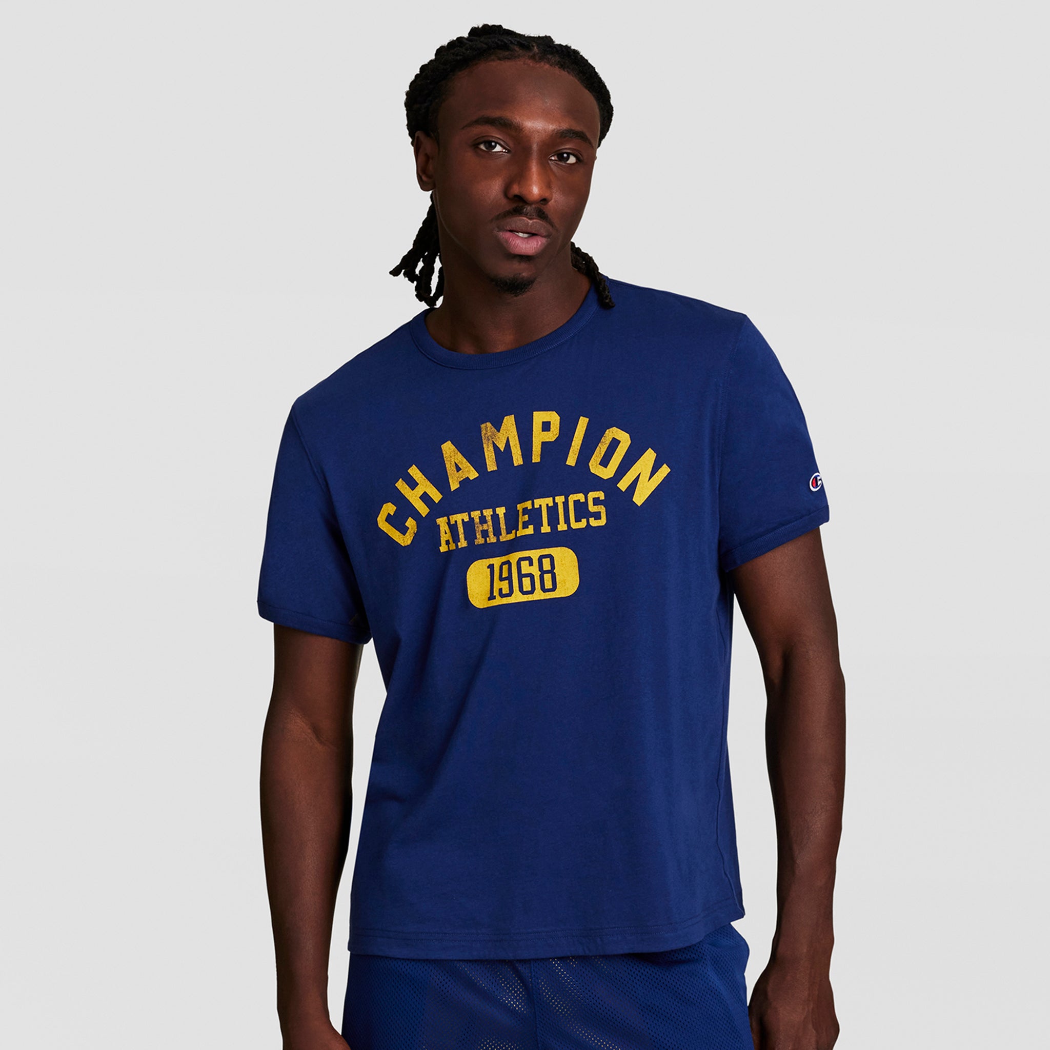 Gridiron Reversible T-Shirt, C Logo – Champion