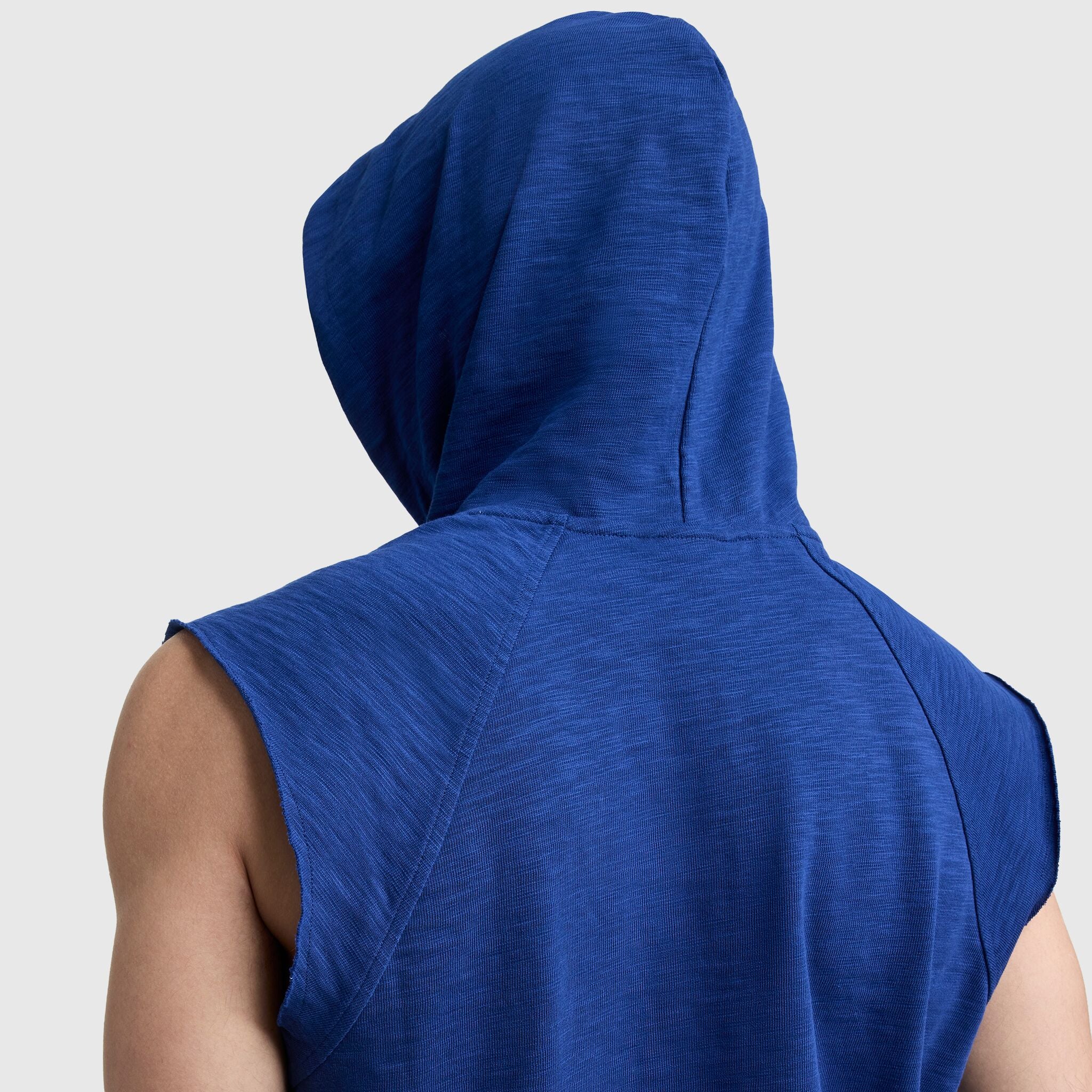 Modern Retro Washed Sleeveless Hoodie, C Logo – Champion