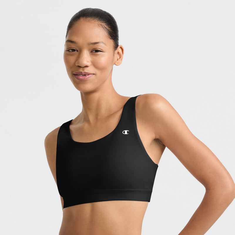 Soft Touch Sports Bra, C Logo