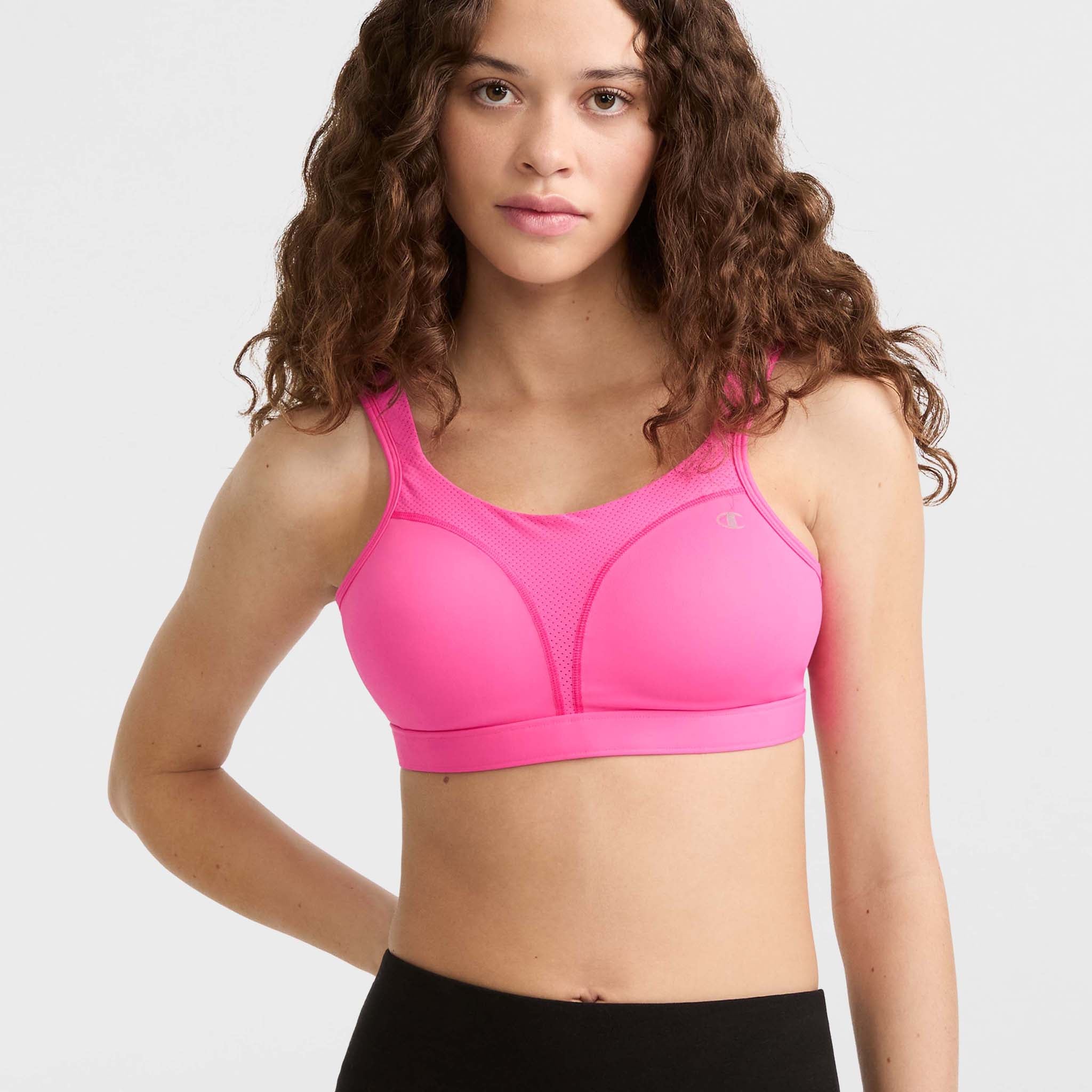 Womens Clothing Champion Show Off Sports Bra Spot Comfort High