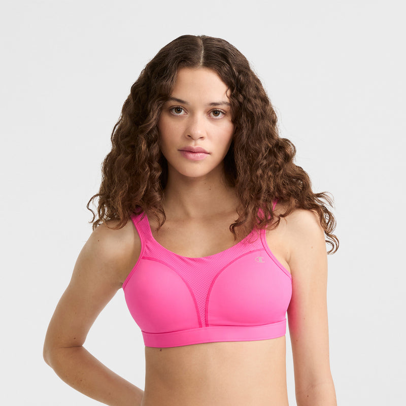 Spot Comfort High-Impact Sports Bra, C Logo