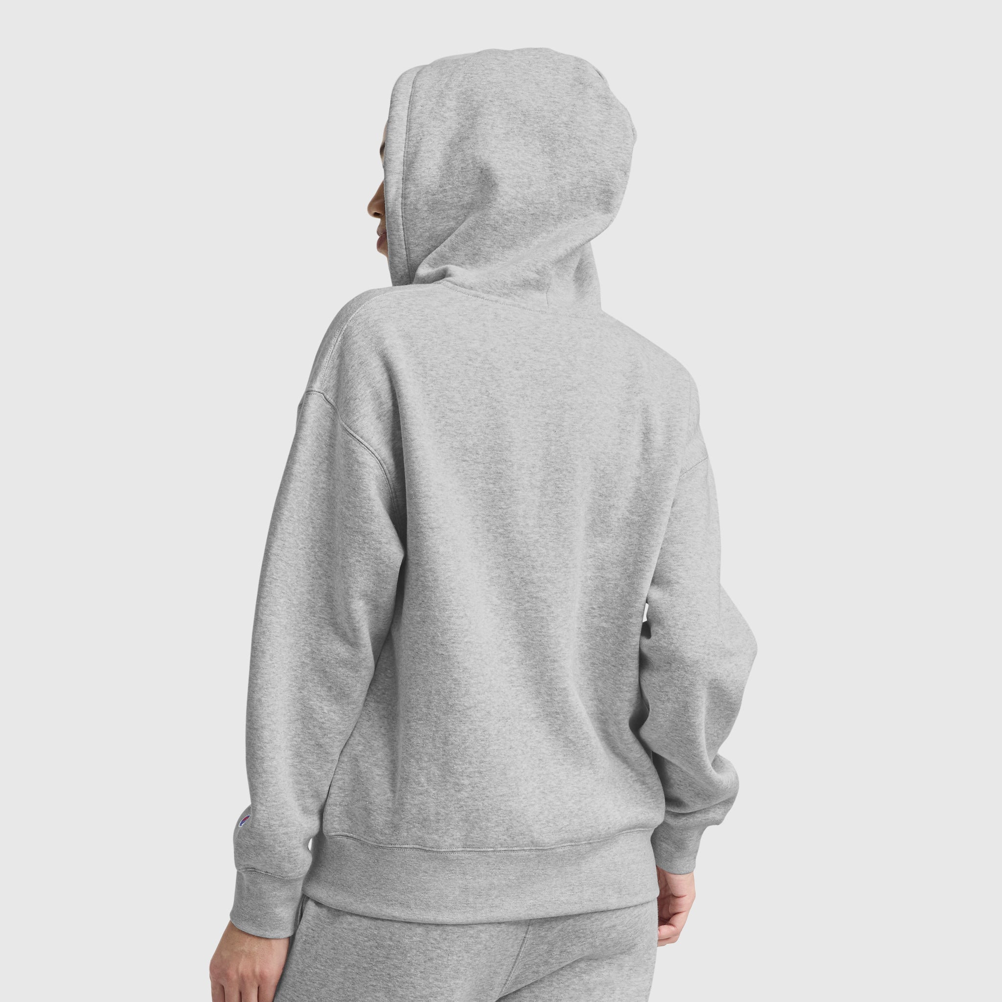 Powerblend Fleece Zip-Up Hoodie, C Logo – Champion