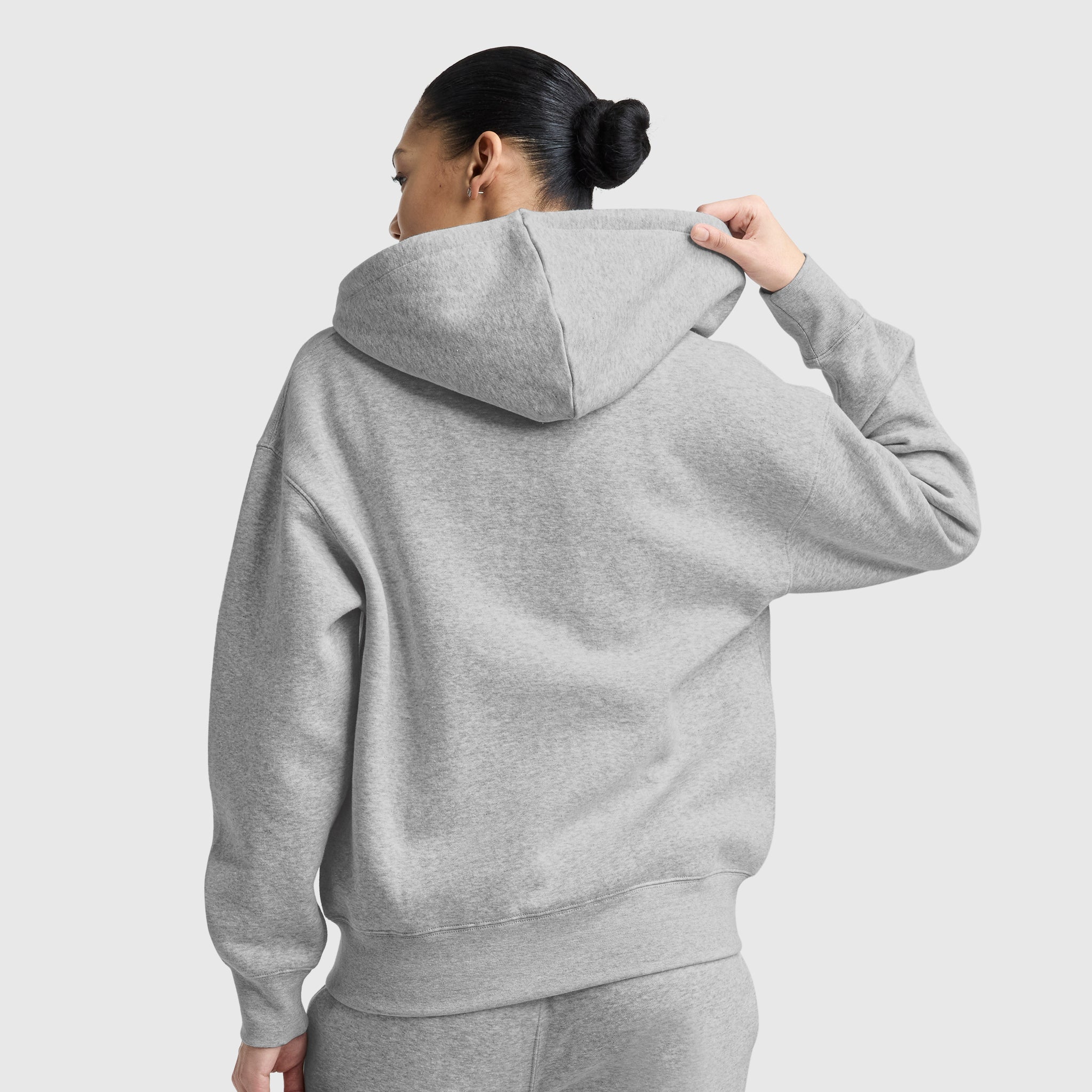 Powerblend Fleece Zip-Up Hoodie, C Logo – Champion