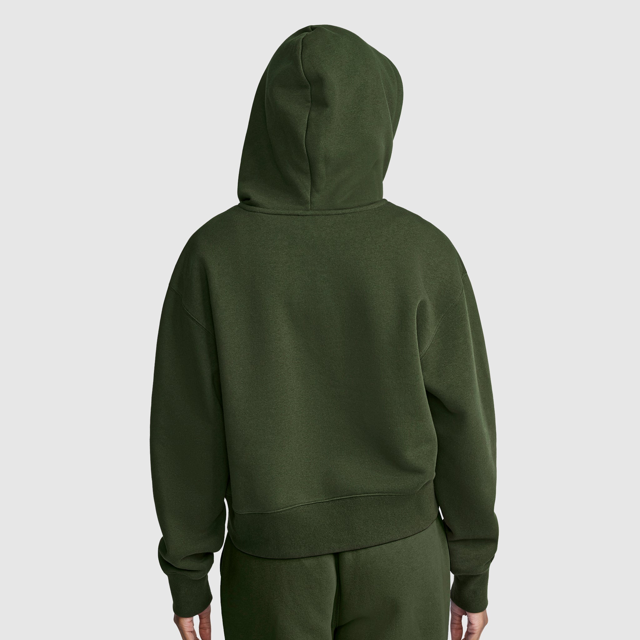 Cropped Zip-Up Hoodie – Champion