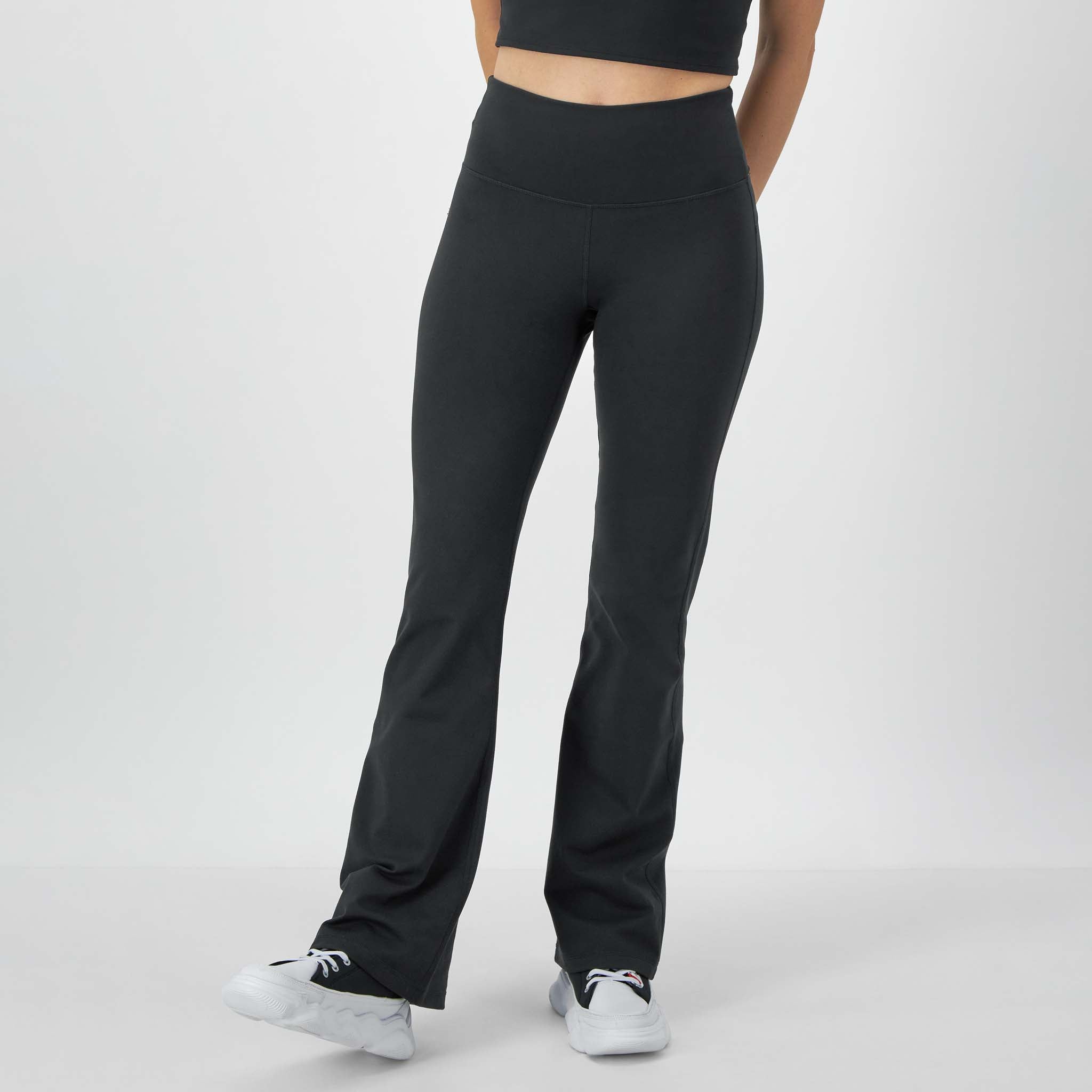 Soft Touch Flare Leggings, Anti Odor, C Logo - Main Image