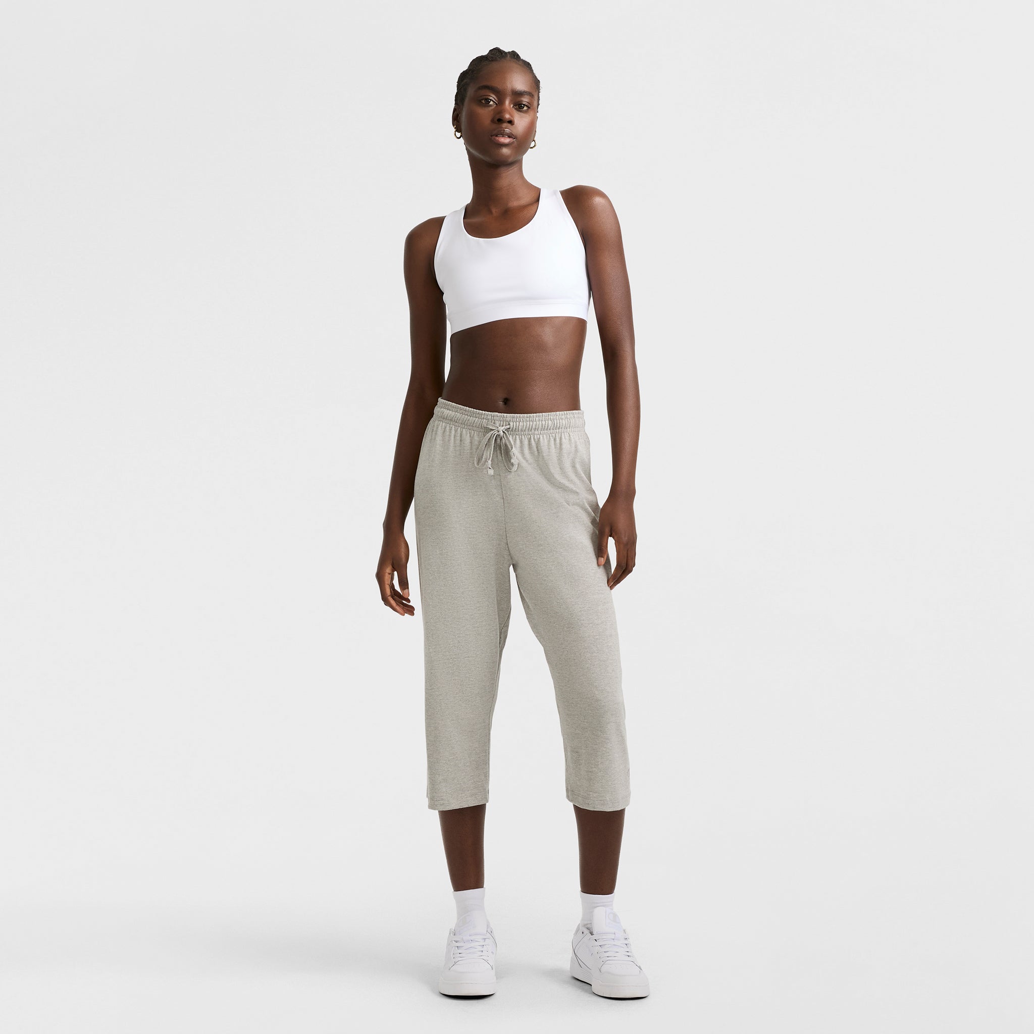 Lightweight Lounge Capri Pants, C Logo - Champion