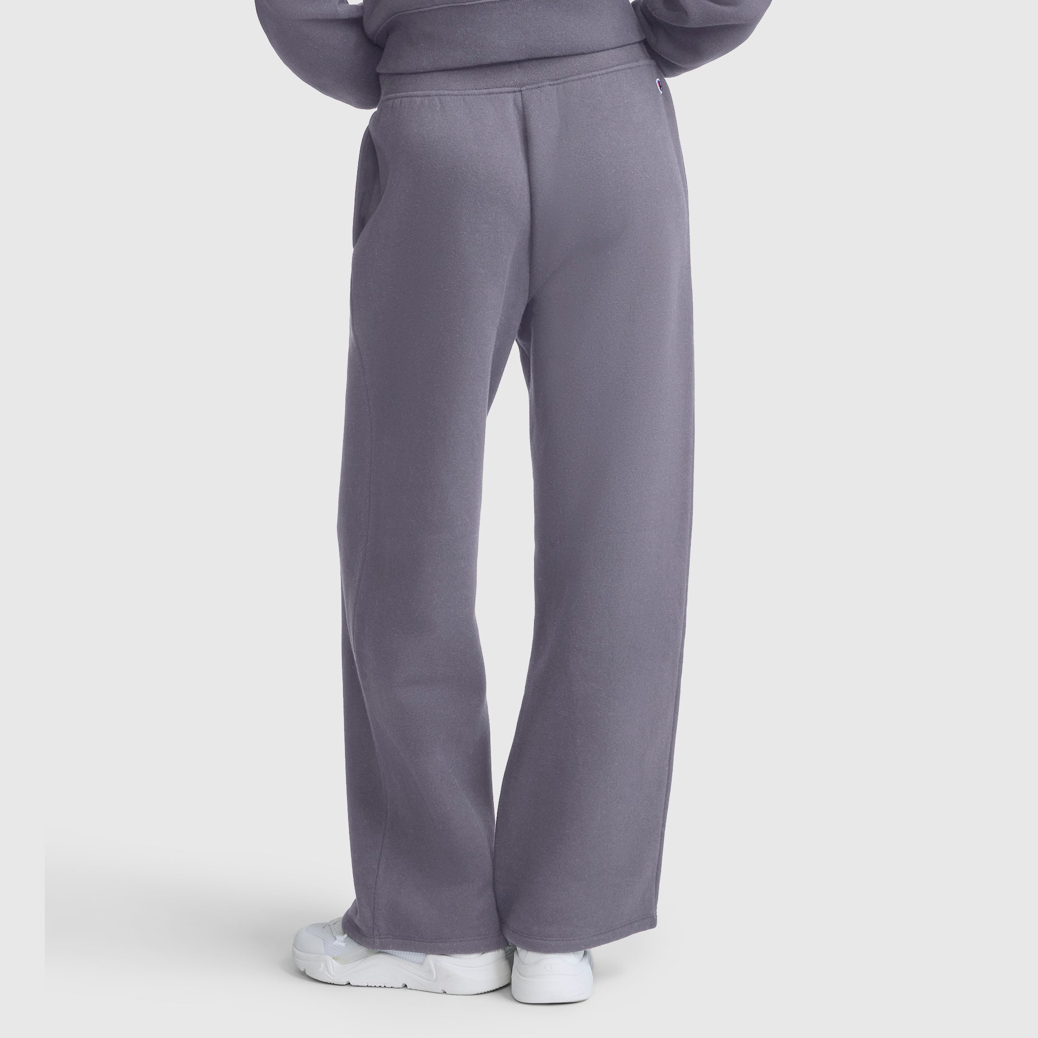 Wide Leg Fleece Sweatpants, C Logo – Champion